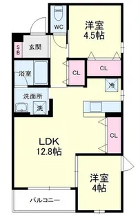 Art Force八幡駅前(アートフォースハチマンエキマエ)【1階】の間取り