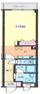 ふろれすた【3階】の間取り