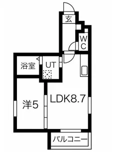 MOVE堀田WEST(ムーブホリタウェスト)【1階】の間取り