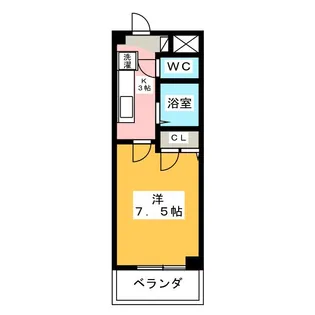 アイリス八事【2階】の間取り