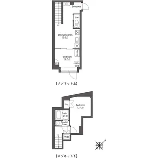 エスタート大井町フォレストの間取り