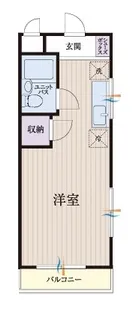 b’CASA狭山ヶ丘re-born【1階】の間取り