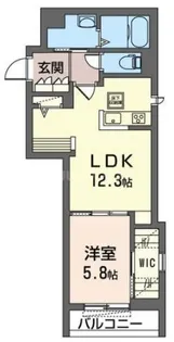 メゾン.シュシュ【3階】の間取り