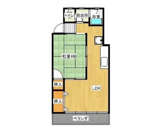 角南豊成フォートレス2号棟【3階】の間取り
