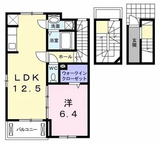 レニューテリア【3階】の間取り