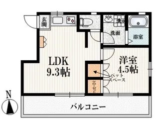 MARVIN【2階】の間取り
