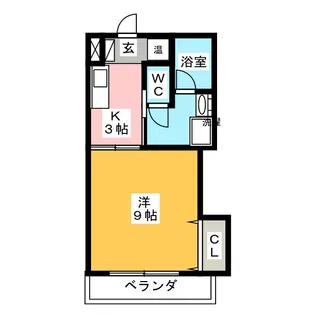 KT HOUSE【2階】の間取り