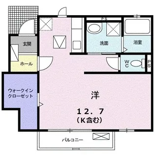 ラ ルーチェ A【1階】の間取り