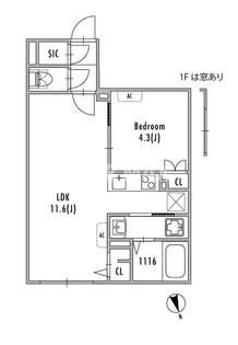 GRANPASEO中野IVの間取り