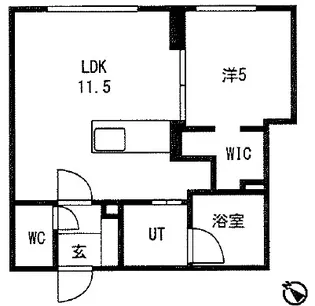 WELL RESIDENCE【2階】の間取り