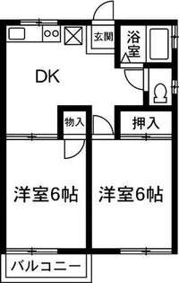 ファミーユカワイ【1階】の間取り