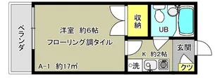 石井ハイム【1階】の間取り