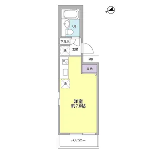 Studio1010【2階】の間取り