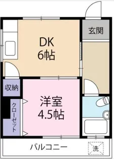 ことぶきマンション【3階】の間取り