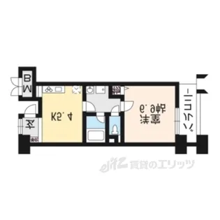 パインフィールド洛東【7階】の間取り