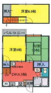 小林コーポの間取り
