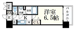 プレサンス名古屋STATIONサティナ【11階】の間取り
