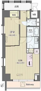 シュトラーレ神山町【2階】の間取り