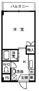 フローレNAGATO【4階】の間取り