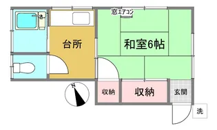 鈴栄荘【2階】の間取り