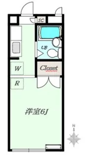 メゾンアトラス【2階】の間取り