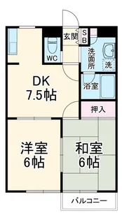 エクレール【2階】の間取り