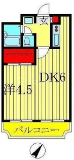 ウィンベルデュエット北柏第1【1階】の間取り