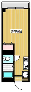 メープル吉岡【1階】の間取り