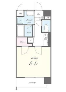 ヒルサイドコート【2階】の間取り