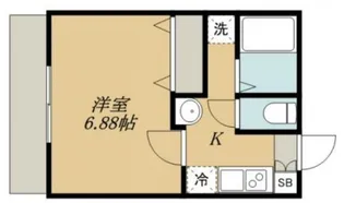 Classy蘇我【1階】の間取り