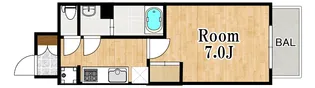 エスリード西九条レジデンス【12階】の間取り