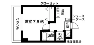 J.K.キューブ【4階】の間取り