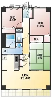 ユート小手指【1階】の間取り