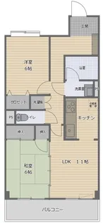 小松日の出ビル【2階】の間取り