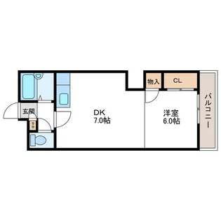 ノールアベニュー14【4階】の間取り