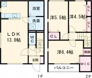 ソルグランデBの間取り