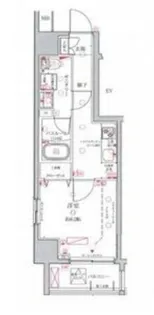CREVISTA多摩川【8階】の間取り
