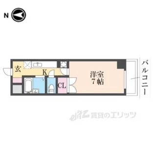 グレイス東洋【3階】の間取り