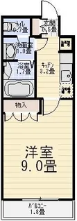 グレイス江北【2階】の間取り