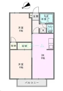 ハイツカテリーナIII【1階】の間取り