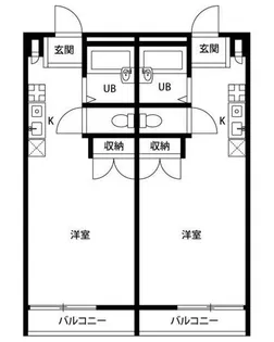 パレス泉【1階】の間取り