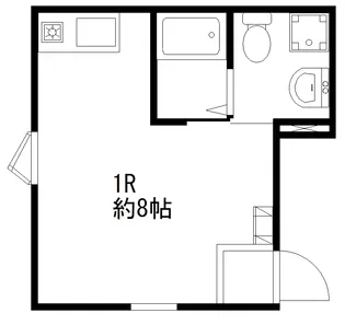 アイリス東大前【2階】の間取り