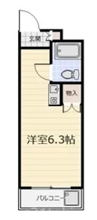センチュリーみずほ台【1階】の間取り