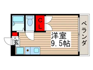 カ-サ芝山の間取り