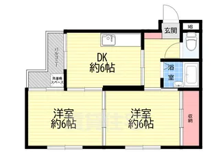 FFハイツ【2階】の間取り