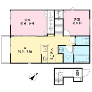 マグノリア フラッツの間取り