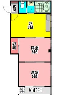 プルミエールシマ【3階】の間取り
