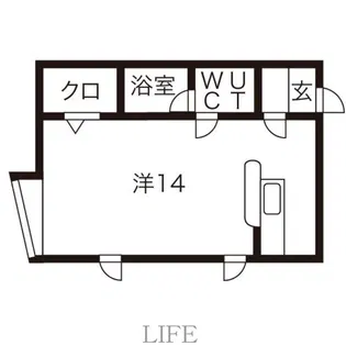 サンホーム館 R【3階】の間取り