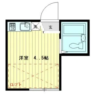 ライフピアキャピタル【2階】の間取り