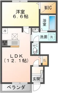 ソーレ8【1階】の間取り